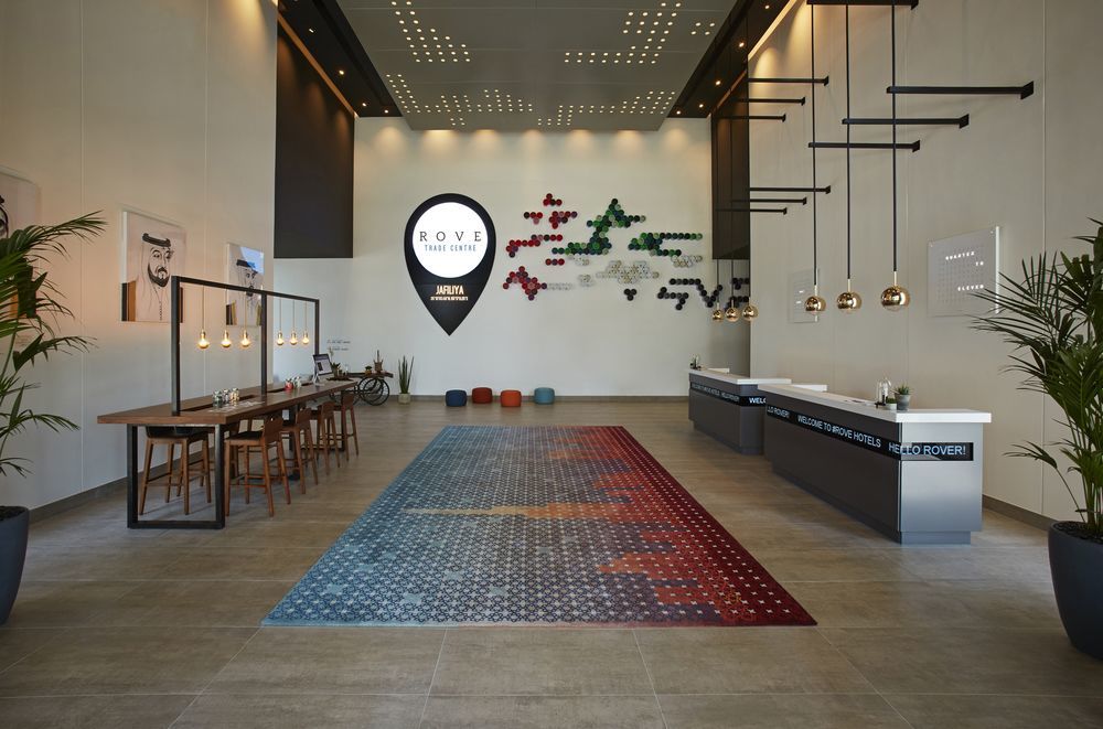 Rove Trade Centre Hotel Dubai Exterior foto